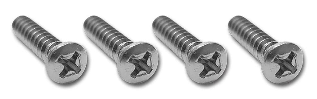 C2 1963-1967 Chevrolet Corvette Seat Bumper Screws - 4Pc Set