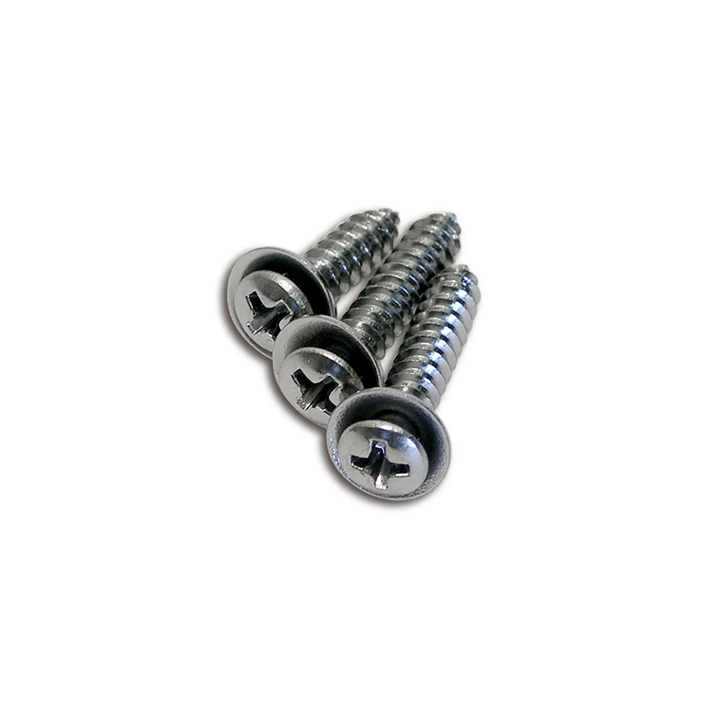 C3 1968-1977 Corvette Lower Steering Column Cover Screws - 3Pc