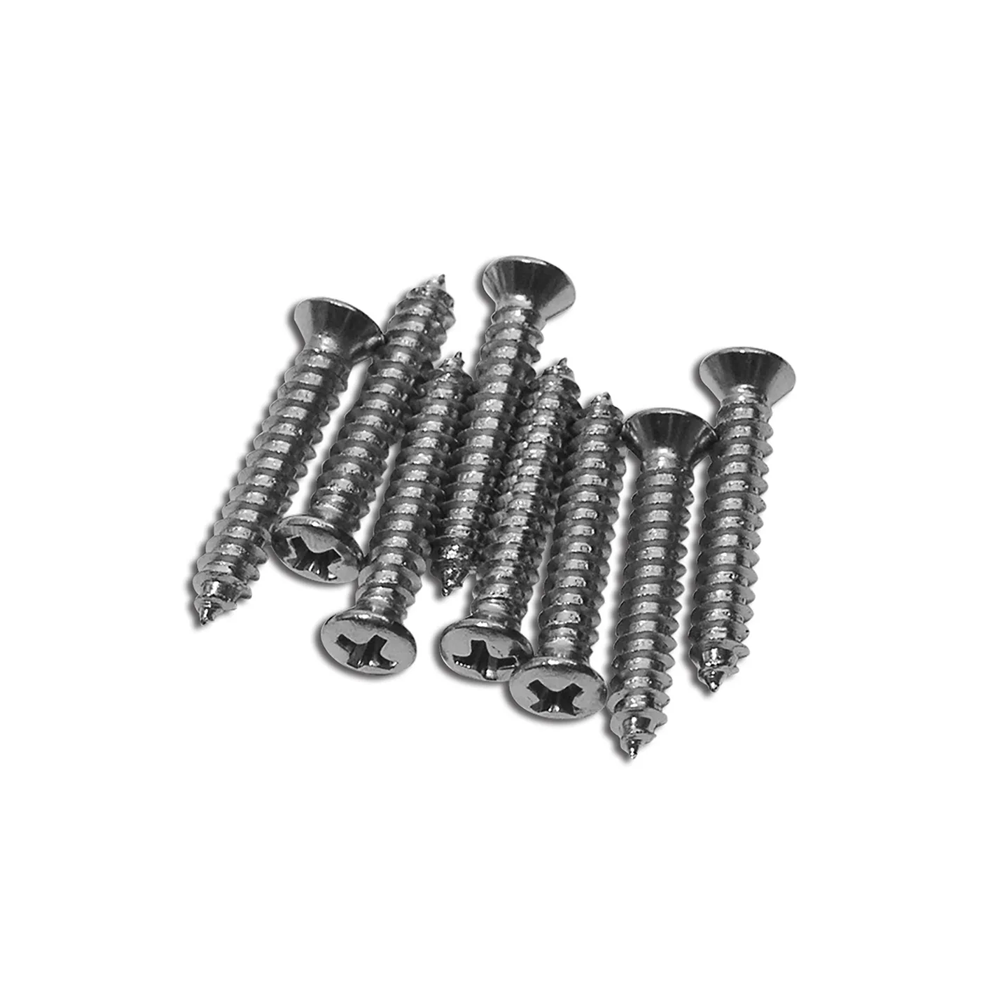 C3 1978-1982 Corvette Sill Plate Screw Set - 8Pc