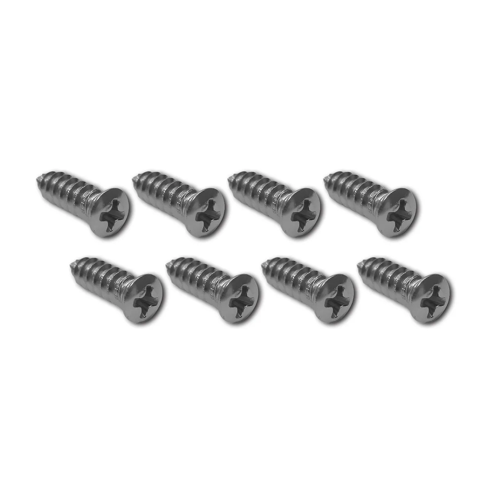 C3 1968-1976 Corvette Astro Vent Deck Grille Screws - 8Pc