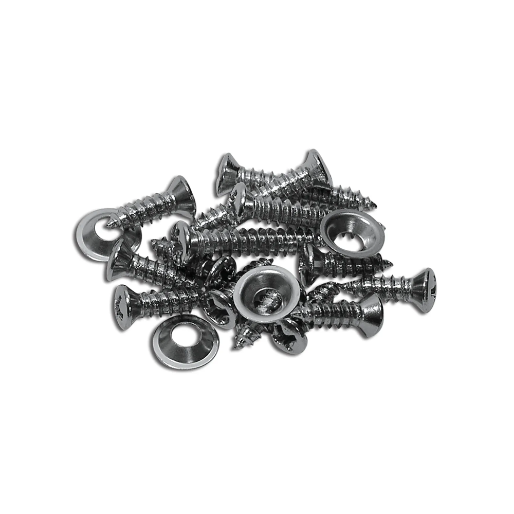 C3 1977-1982 Corvette Windshield Trim Molding Screws - 18Pc