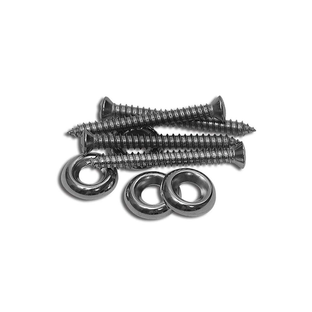 C3 1978-1982 Corvette Door Panel Screw Set - Lower - 8Pc