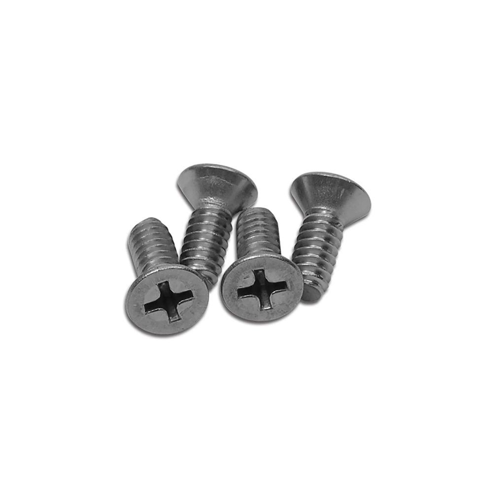 C3 1968-1979 Corvette T-Top Rear Mount Plate Screws - 4Pc
