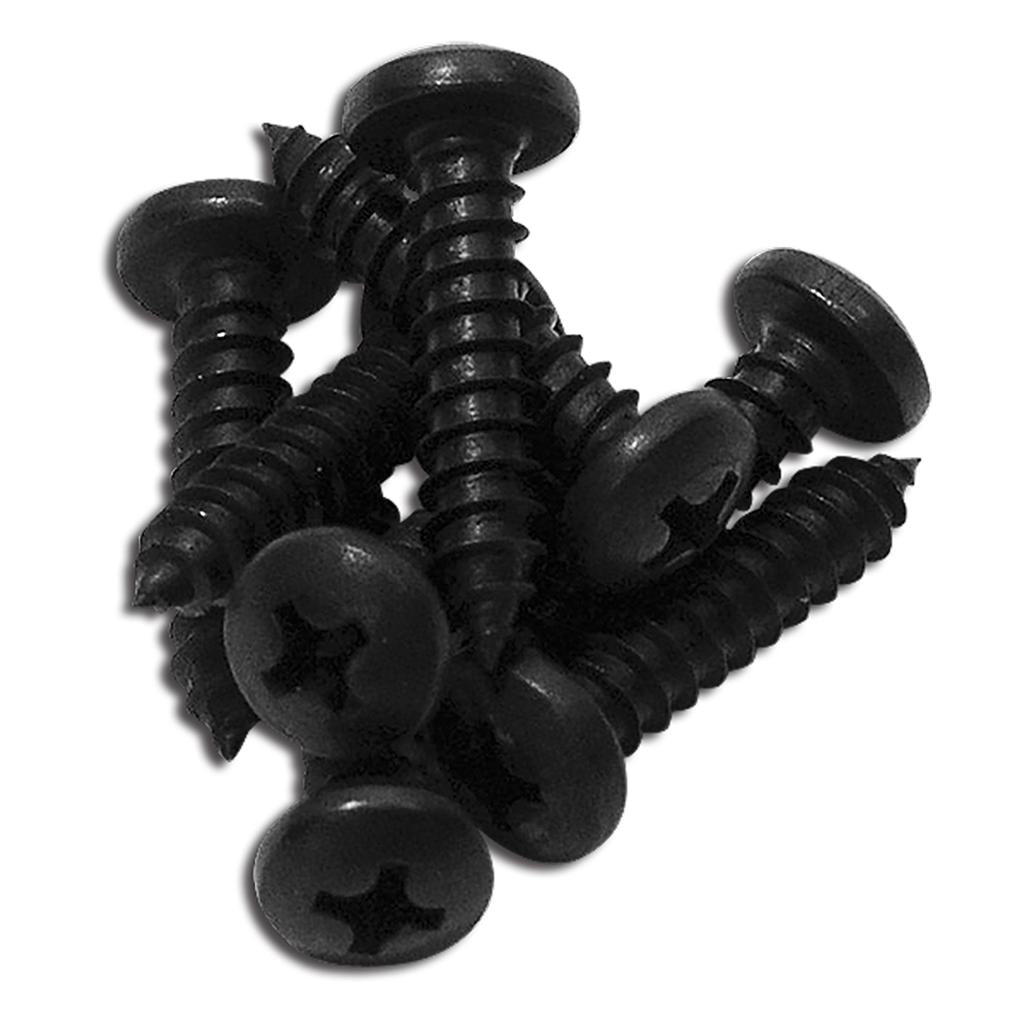 C4 1984-1996 Corvette Coupe Rear Compartment Lower Trim Screws, 8 Piece