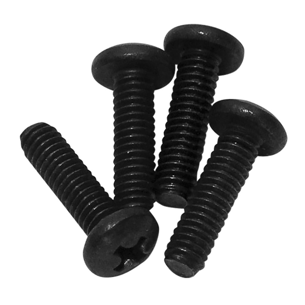 C4 1984-1996 Corvette Coupe Rear Compartment Lock Screws, 4 Piece