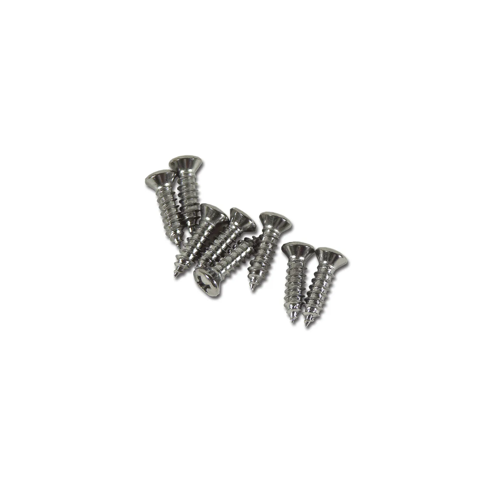 C1 1958-1962 Corvette Headlight Bezel Screws - 8Pc Set