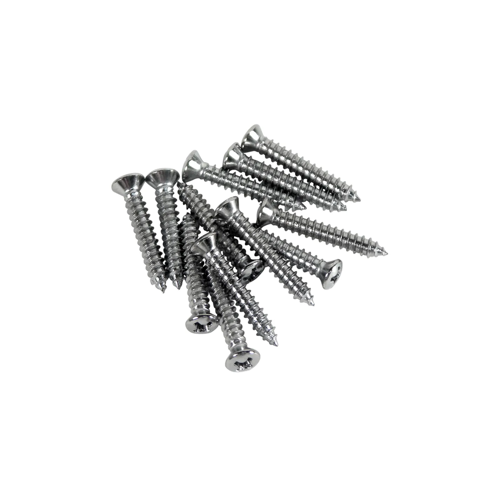C1 1956-1957 Corvette Kick Panel Screws - 12Pc Set