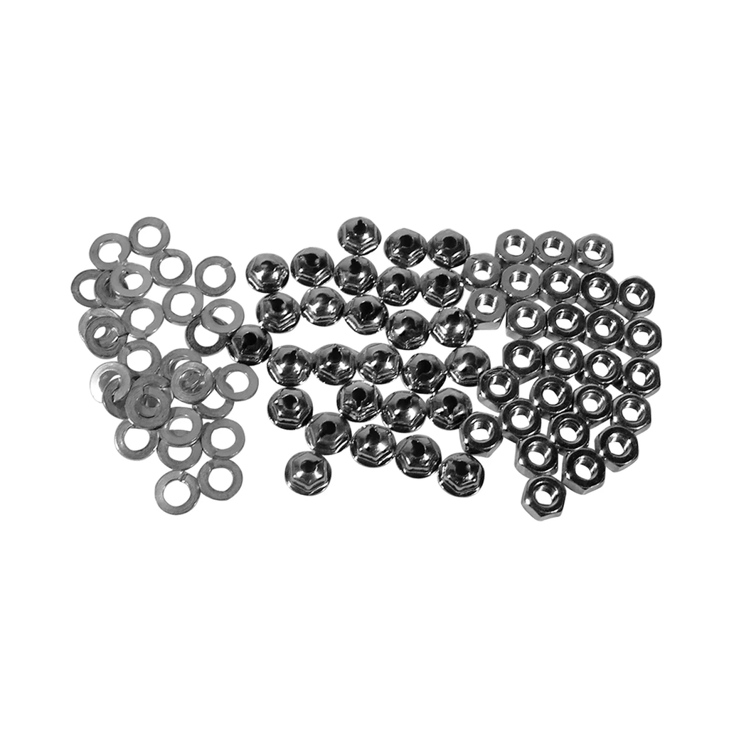 C1 1958-1962 Corvette Grille Bezels Nut & Washer Kit - 84Pc Set
