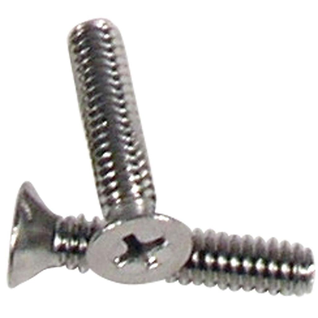 C2 1965-1966 Chevrolet Corvette Horn Button Retainer Screws W/Telescopic - 2Pc