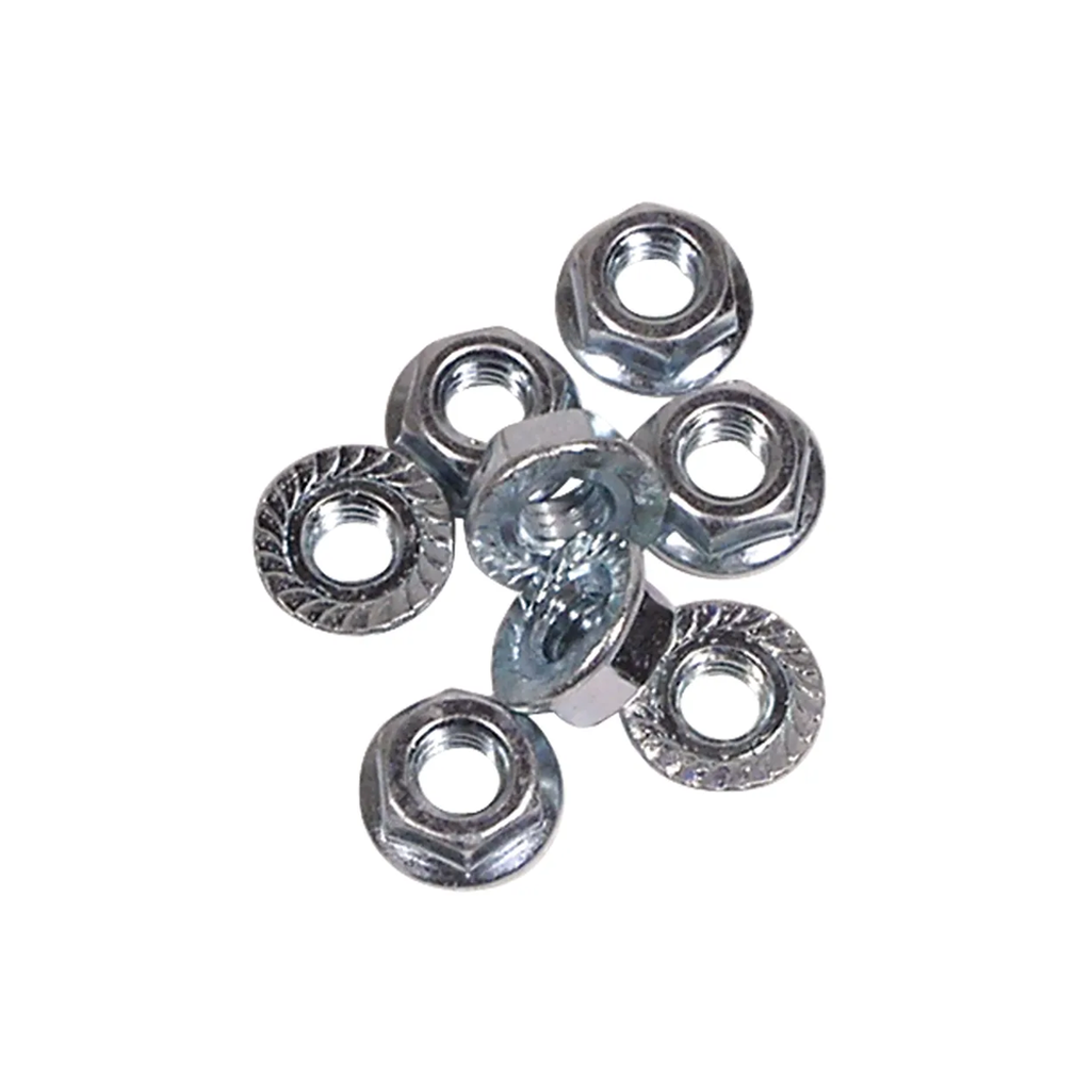 C1 1958-1960 Corvette Grille Bar To Bumper Nuts - 8Pc Set