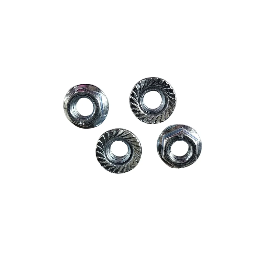 C1 1961-1962 Corvette Grille Bar To Bumper Nuts - 4Pc Set