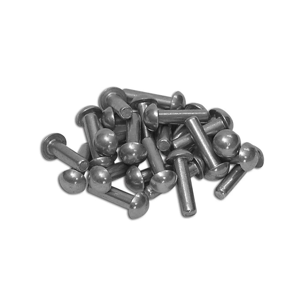 C1 1953-1962 Corvette Body Assembly Rivets - Aluminum - 25Pc Set