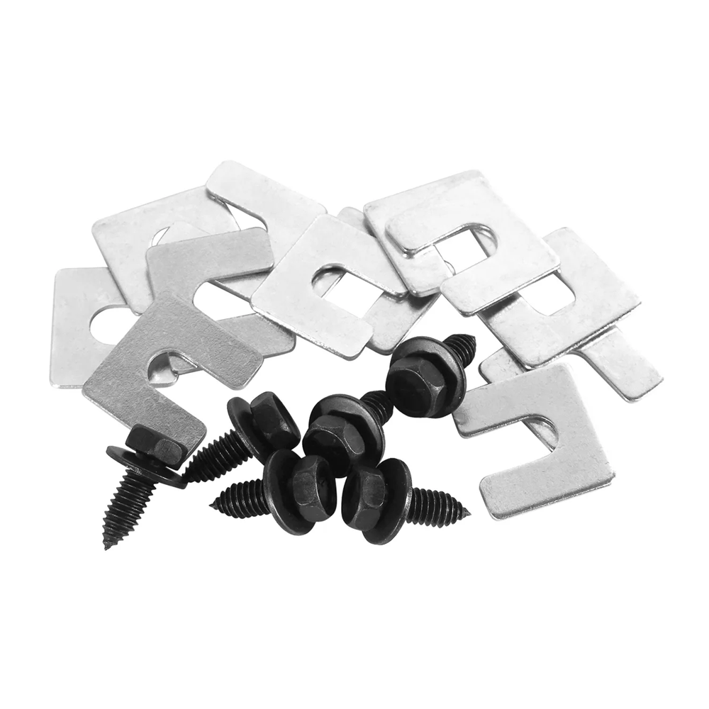 C3 1968-1982 Corvette Radiator Support Bolt & Shim Kit - 18Pc
