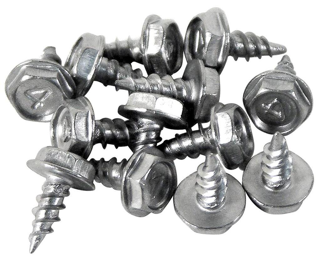 C2 1963-1967 Chevrolet Corvette Air Conditioning Plenum Cover Screw Set