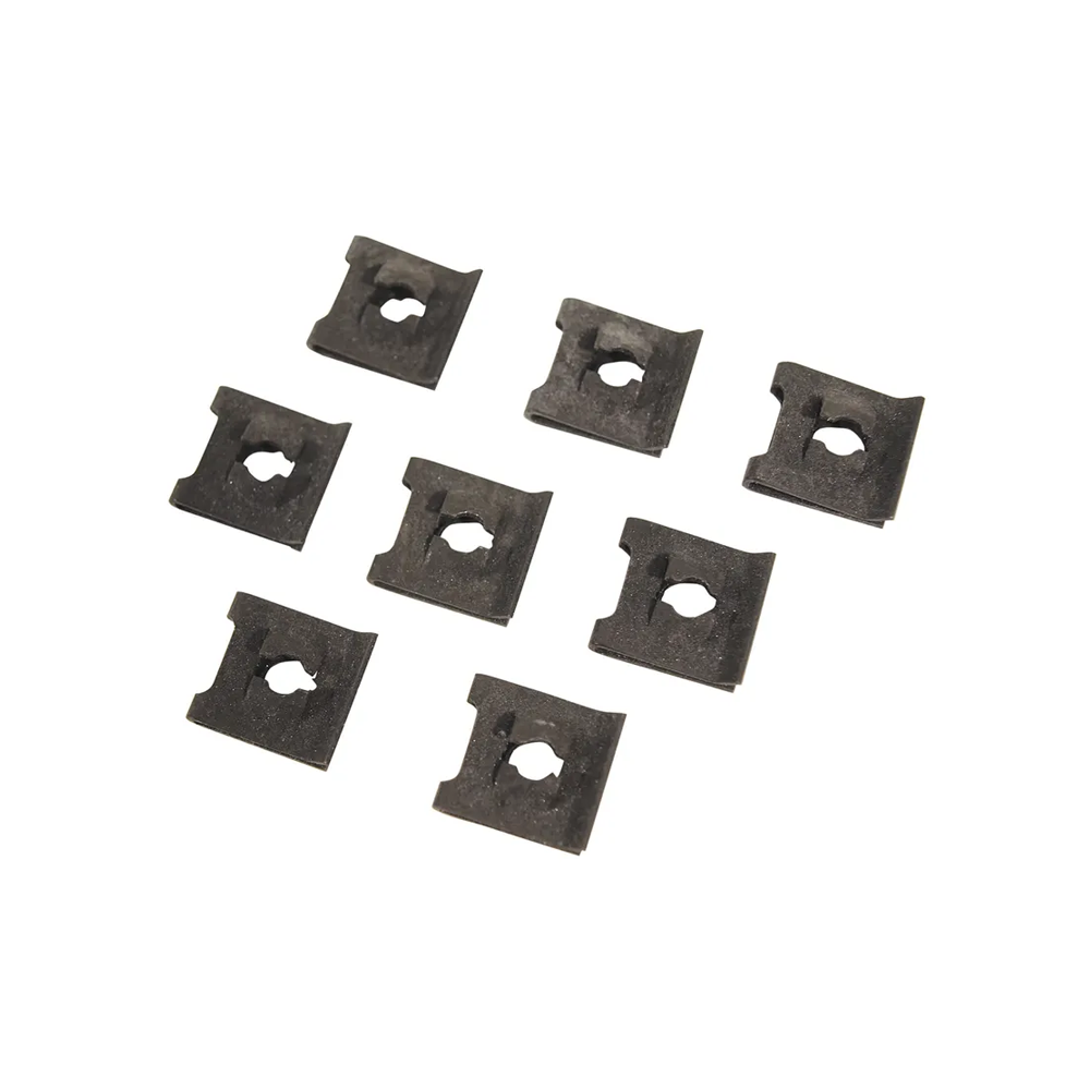 C3 1968-1976 Corvette Astro Vent Deck Grille U-Nuts - 8Pc