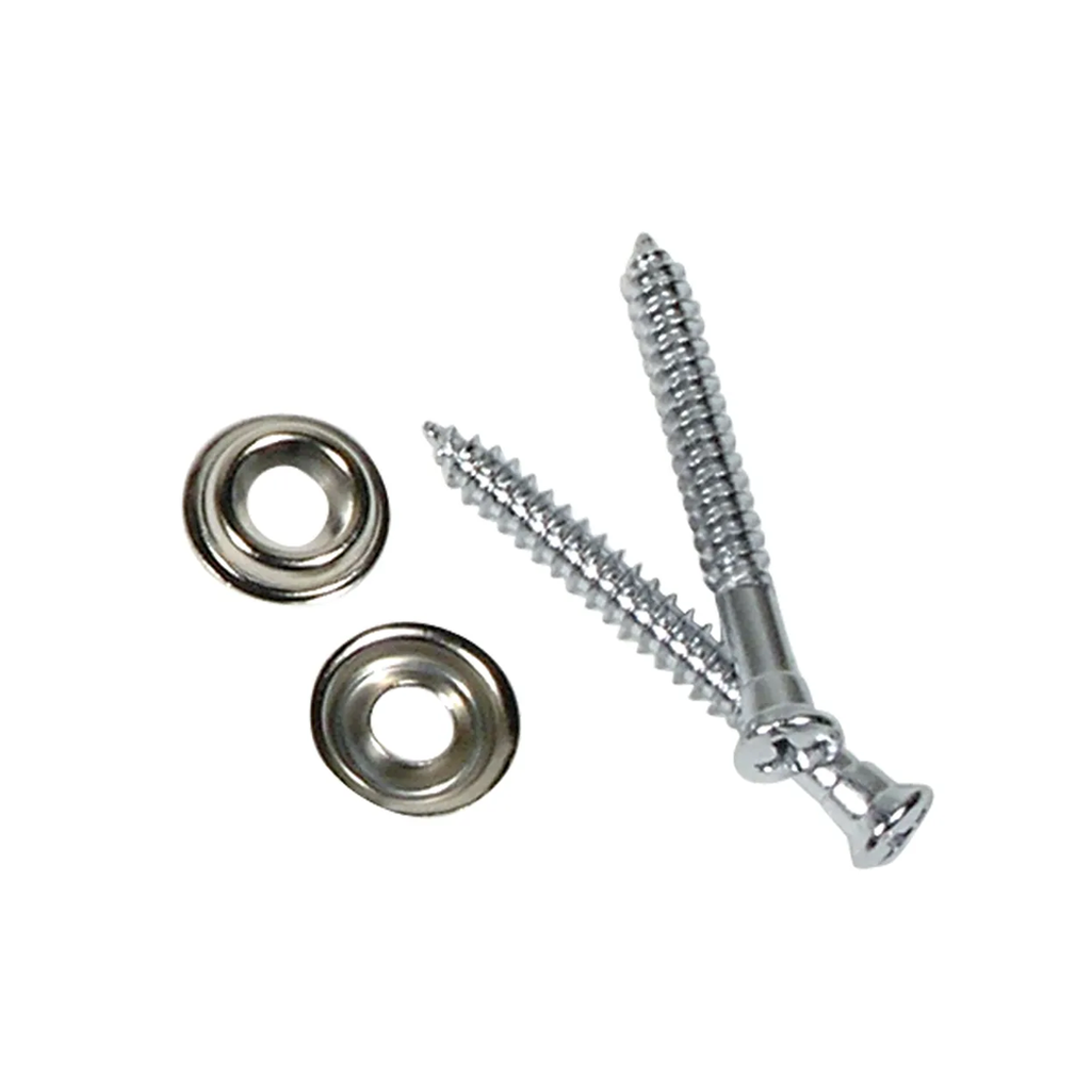 C1 1956-1960 Corvette License Light Housing Screws - 4Pc