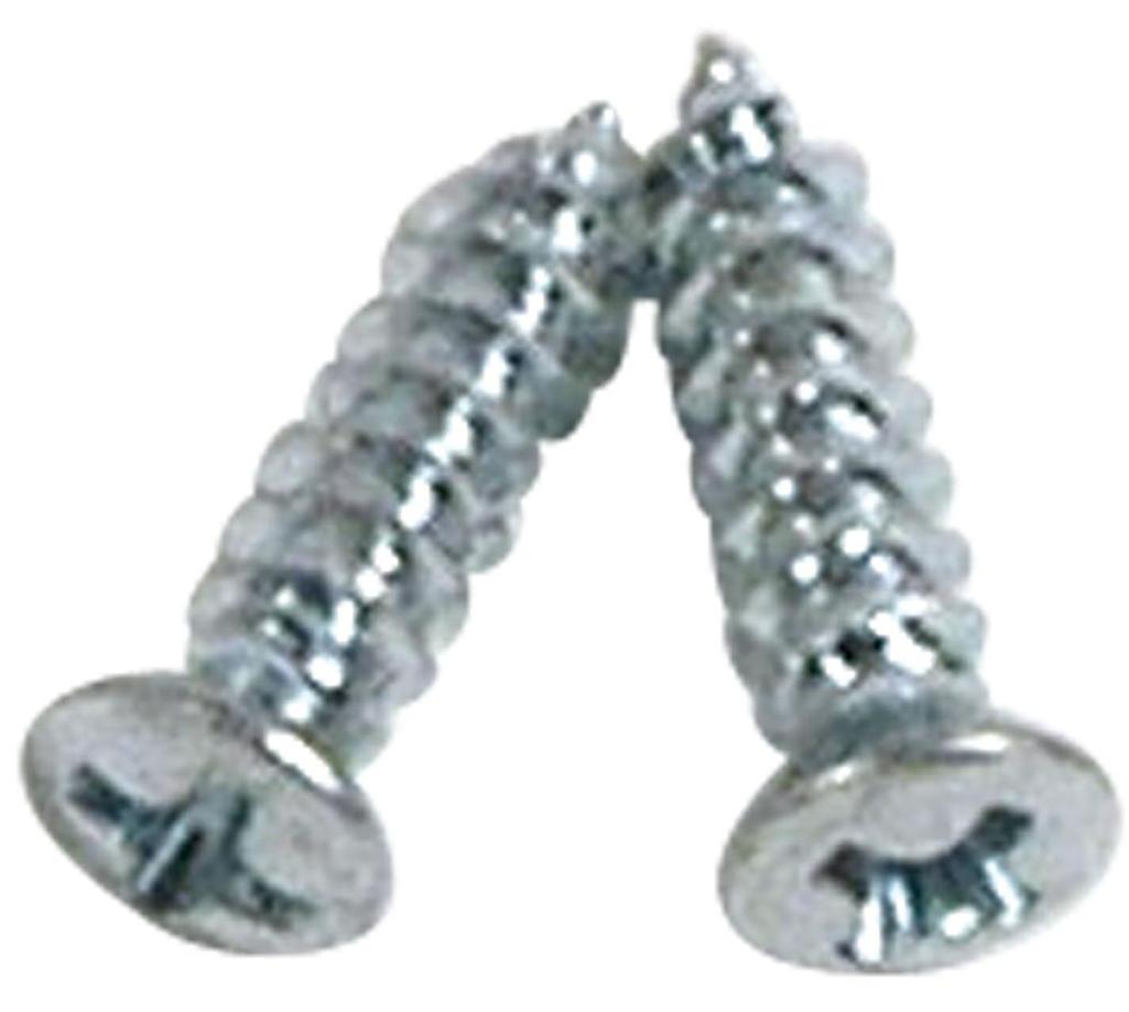 C2 1965-1966 Chevrolet Corvette Seat Belt Buckle Bracket Screws - 1Pr