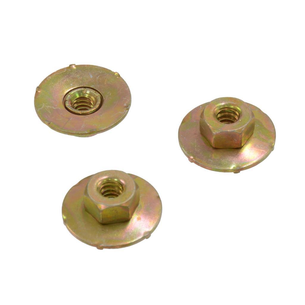 C3 1968-1982 Corvette Wiper Motor Mounting Nut Set, 3 Piece