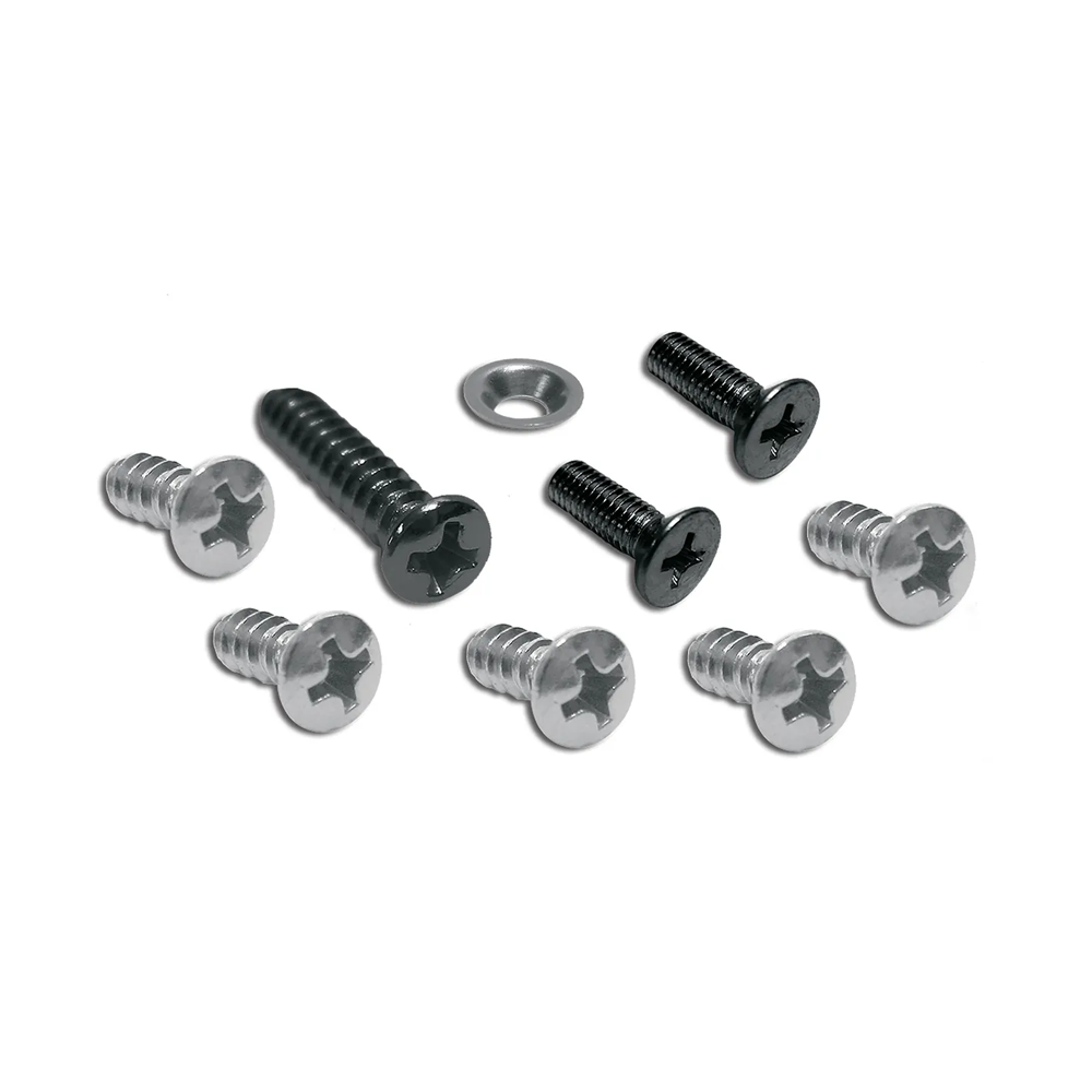 C3 1968-1976 Corvette Bezel Screw Set - Small Gauge - 9Pc