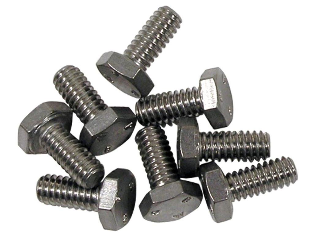C2 1967 Chevrolet Corvette Valve Cover Bolt Set - Steel - 8-Piece