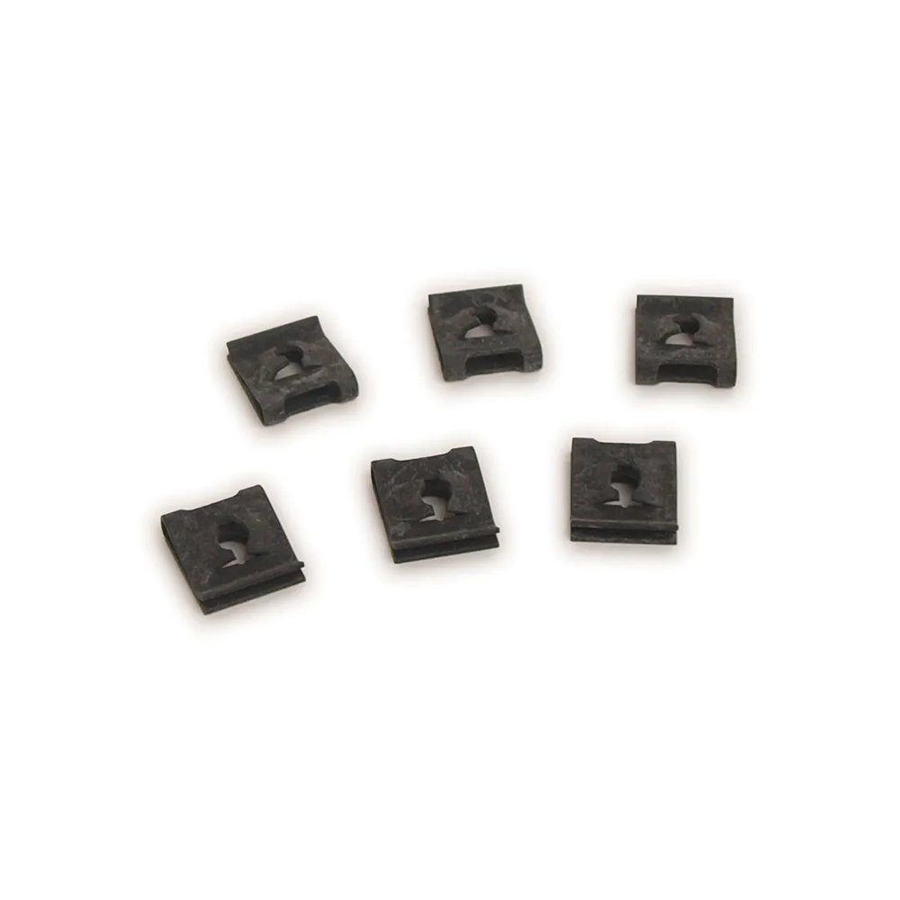 C3 1968-1977 Corvette Upper Dash Pad Clips - 6Pc Set