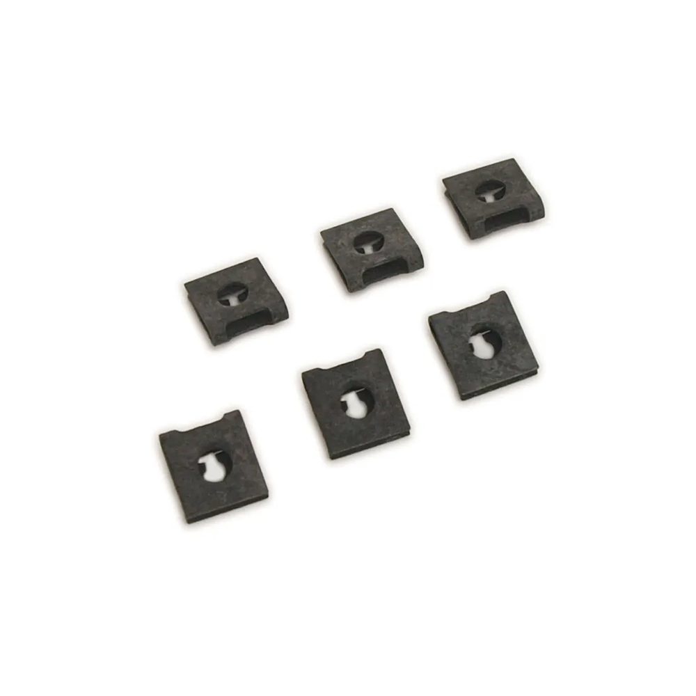 C3 1968-1977 Corvette Upper Dash Pad Clips - 6Pc Set