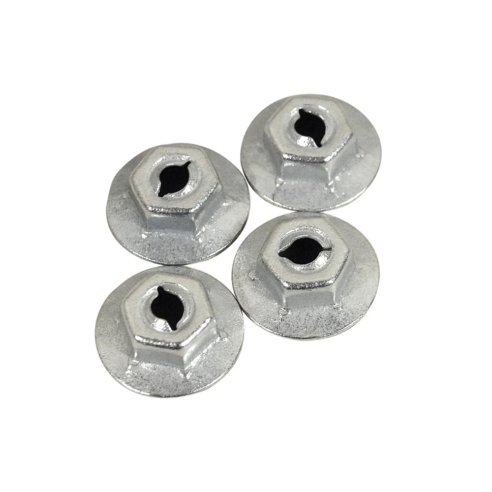 C3 1973-1982 Corvette L82 & L48 Hood Emblem Speednuts - 4Pc Set