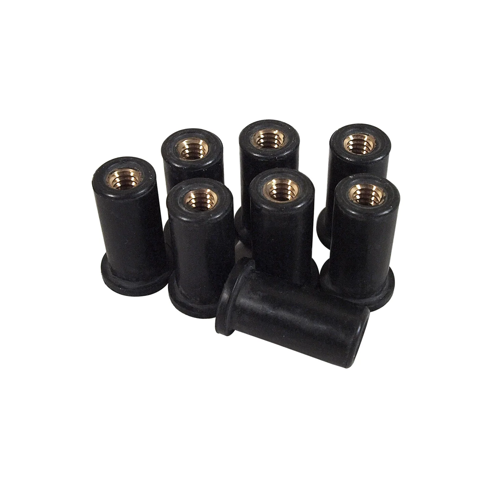 C3 1968-1977 Corvette Luggage Rack Mounting Well Nuts - 8Pc