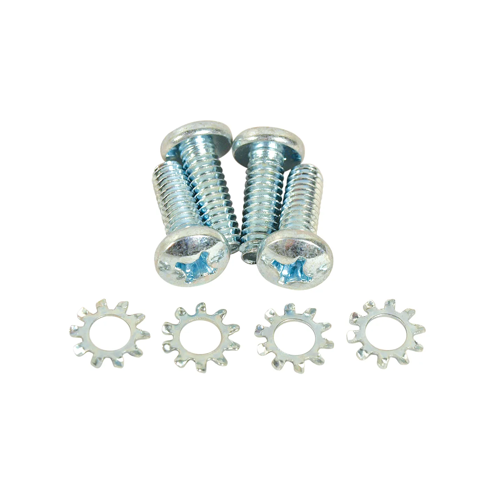 C3 1969-1972 Corvette Rear Window Lock Mounting Screws - 8pc