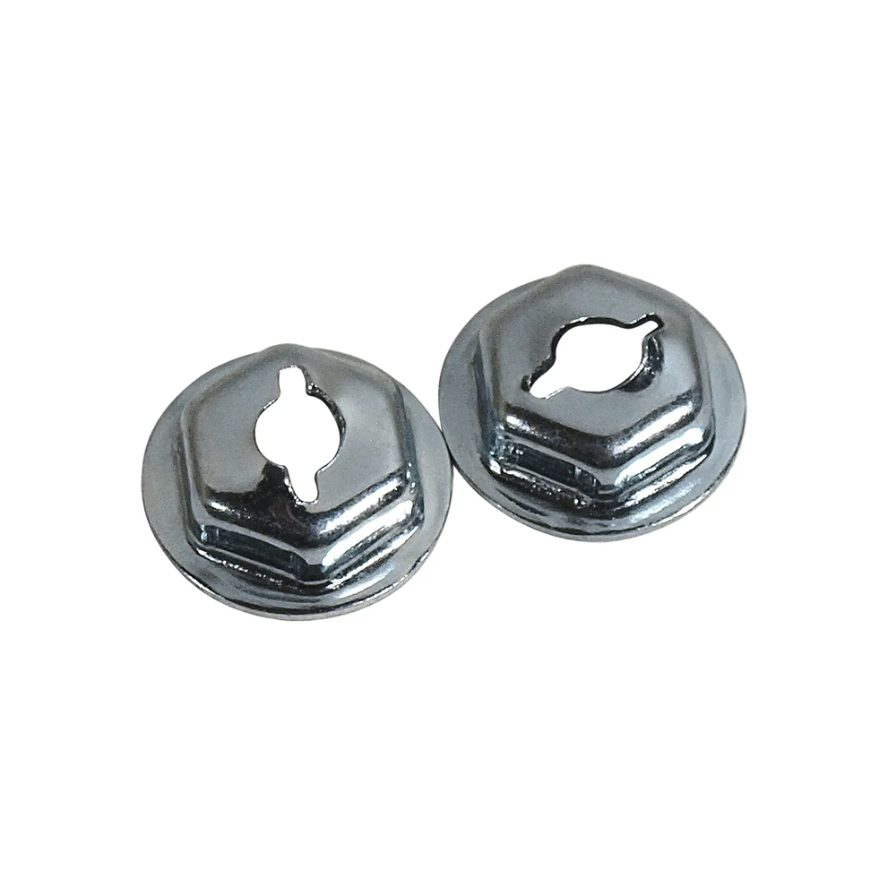 C3 1973-1976 Corvette Emblem Speednuts - 2Pc