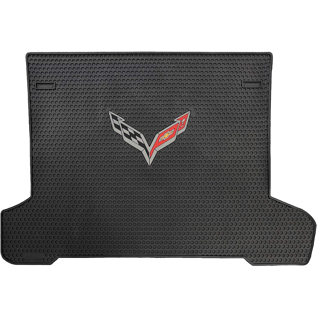C7 Corvette Lloyd's Rubber/All Weather Floor Mats - Black : C7 2014-2019