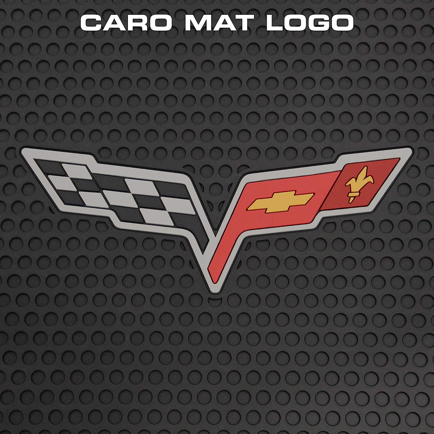 C6 Corvette Lloyd's Rubber/All Weather Floor Mats - Black : C6 2005-2007.5