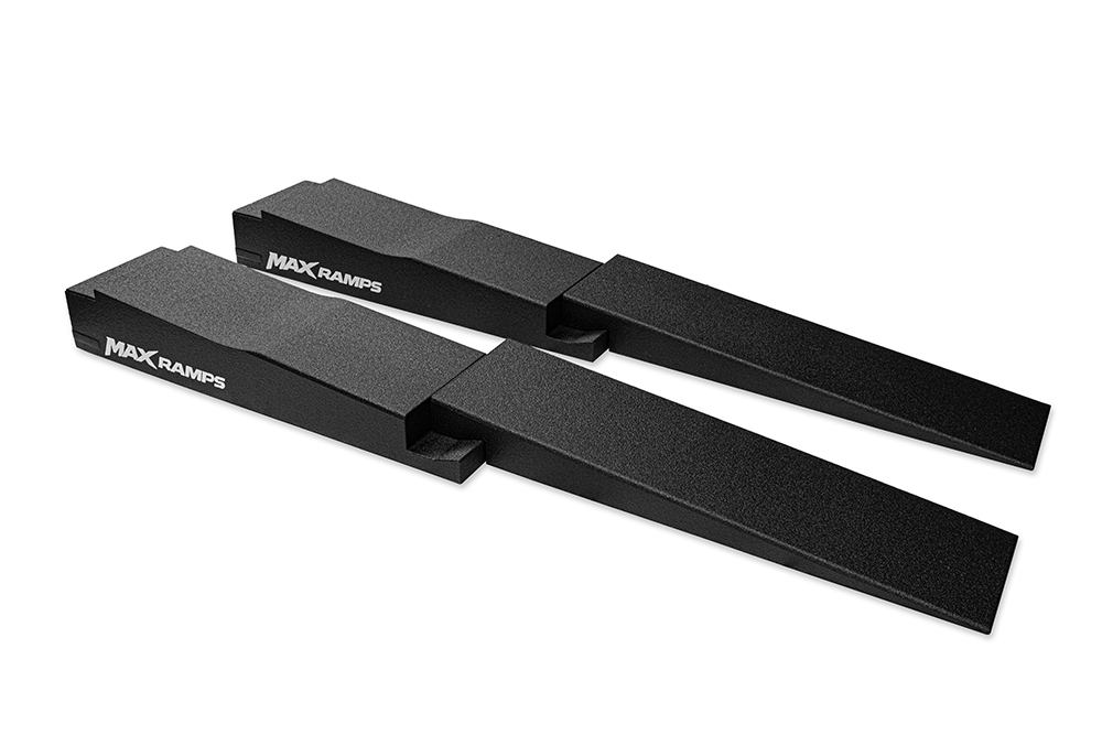 Trailer Ramp | 9" High | Flap Compatible | 2-Piece Design | MaxRamps