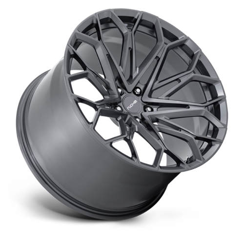 Niche 1PC NC600 Manta 20-Inch Satin Gunmetal Wheel, 5x120 Bolt Pattern, +40 Offset
