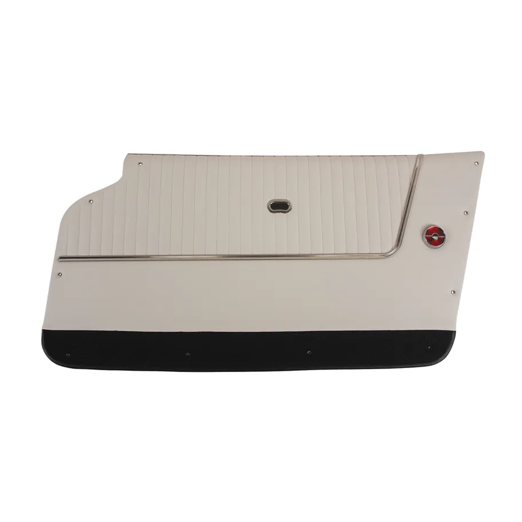 C2 1963-1964 Corvette Door Panels With Black Carpet - Convertible - Choose Color