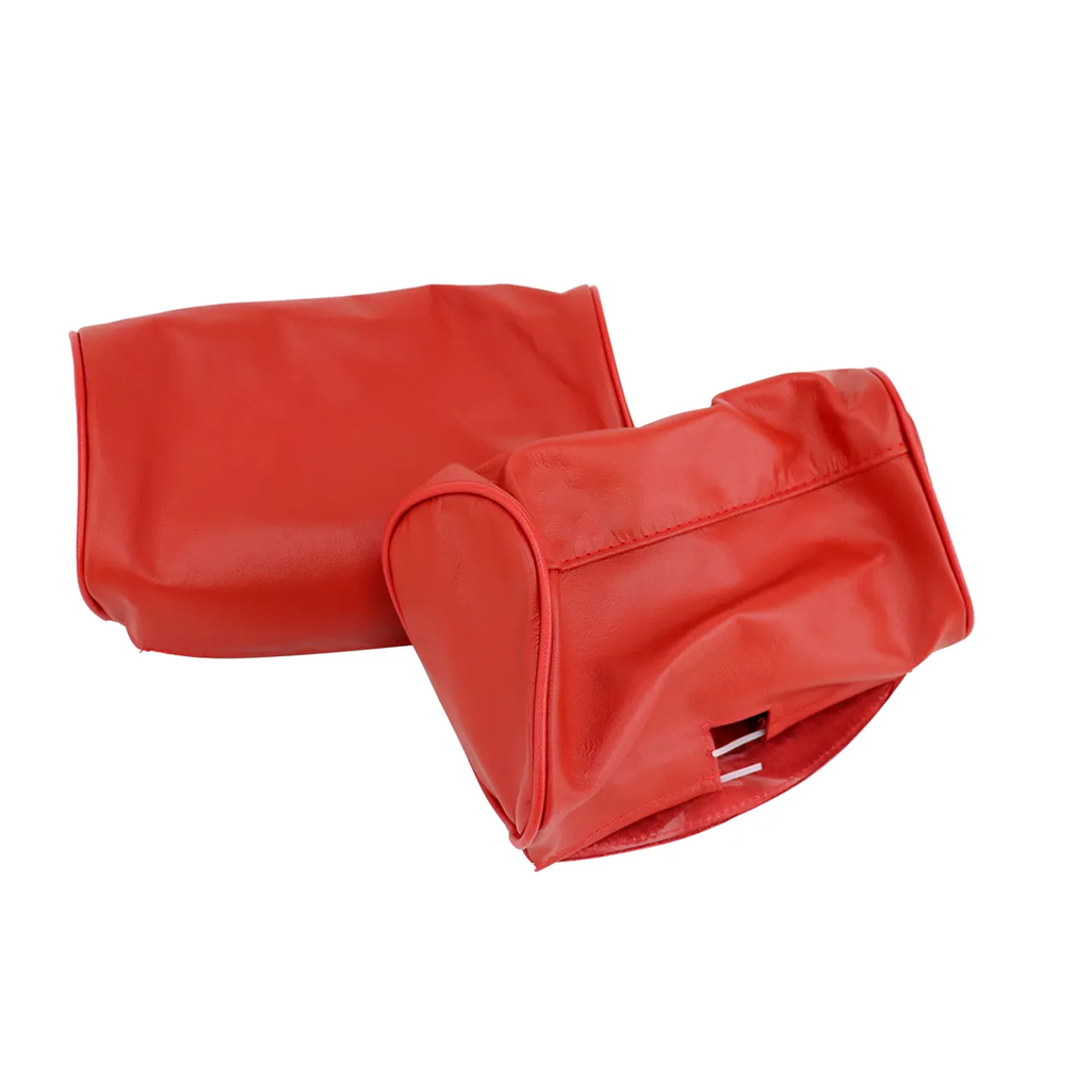 C2 1966 Corvette Headrest Covers - Leather - Pair