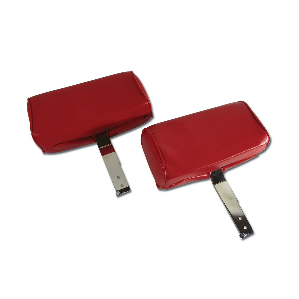C2 1966 Corvette Headrests - Complete Vinyl - Pair