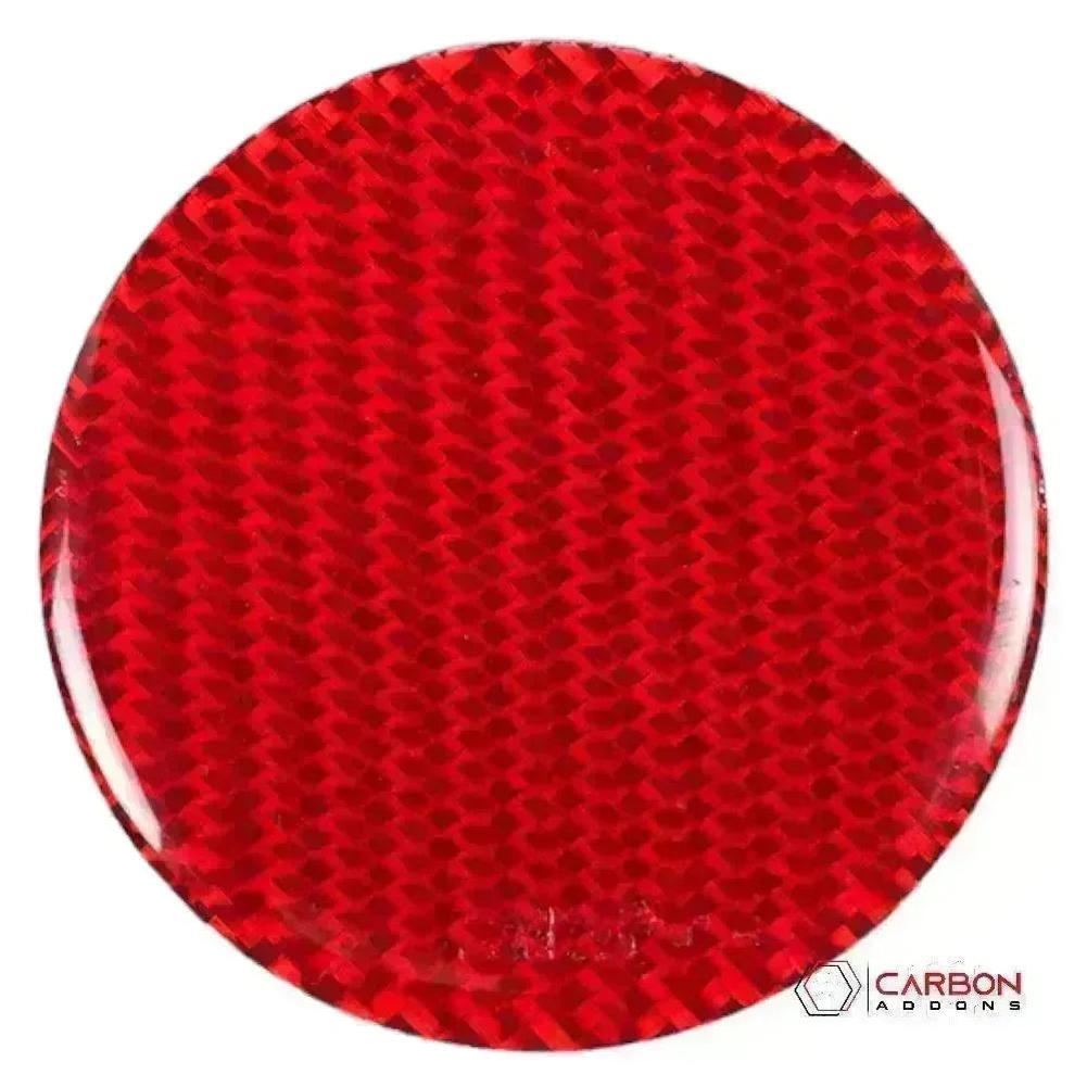 C8 Corvette Carbon Fiber Steering Wheel Button Trim Cover