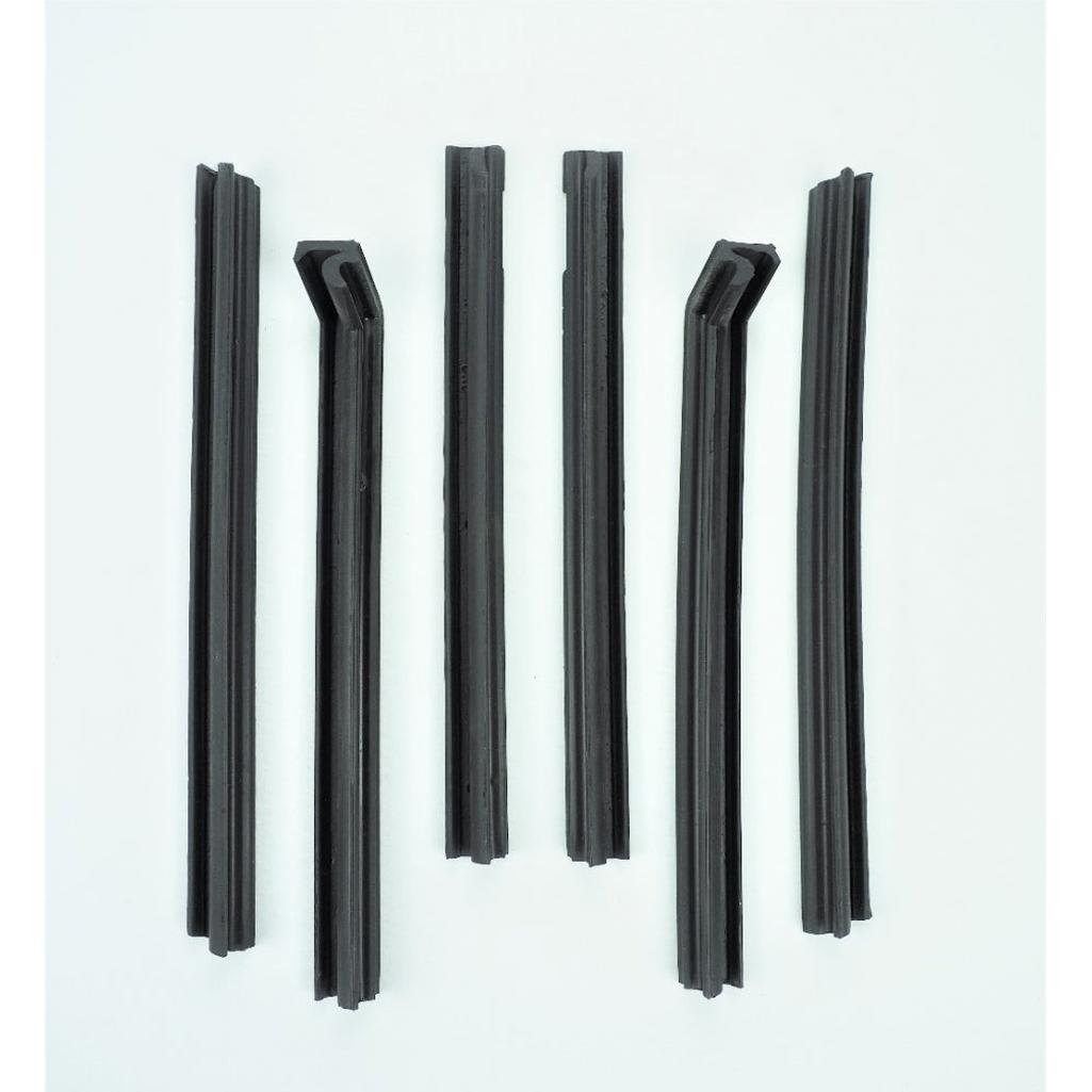 C1 1956-1962 Corvette Side Rail Set Weatherstrip