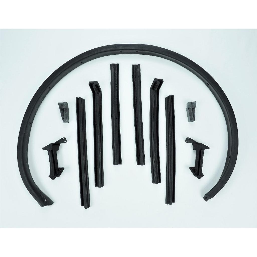 C1 1956-1958 Corvette Soft Top Weatherstrip Kit