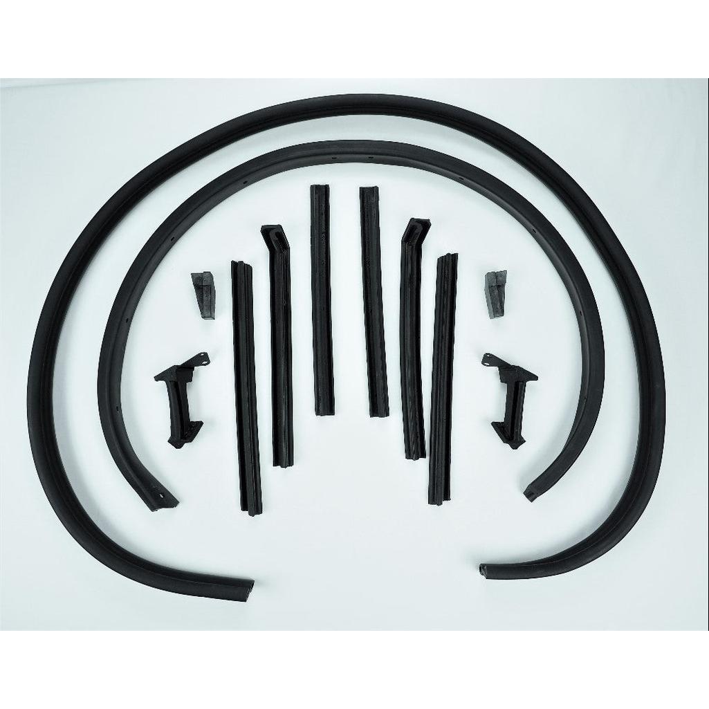C1 1959-1960 Corvette Soft Top Weatherstrip Kit