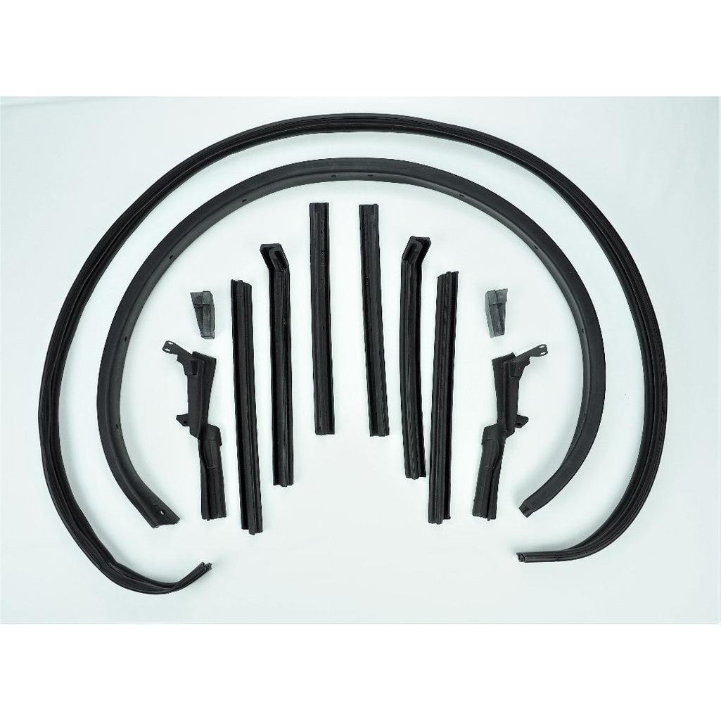 C1 1961-1962 Corvette Soft Top Weatherstrip Kit