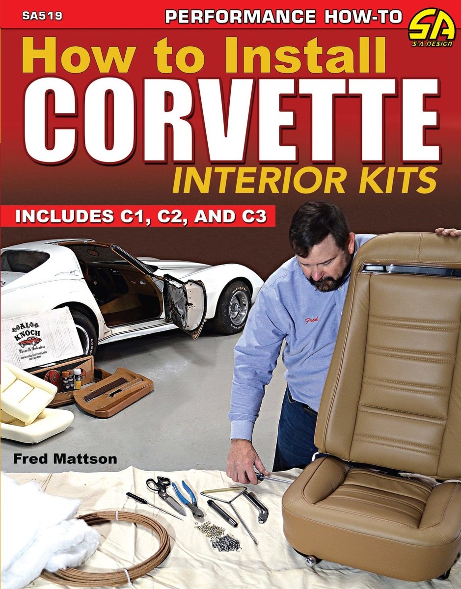 How to Install Corvette Interior Kits book by Fred Mattson, cover