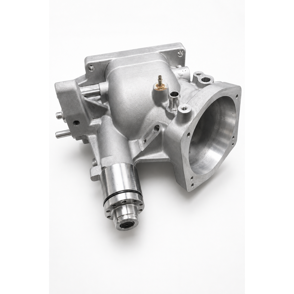 level Granatelli High-Flow LSA Supercharger Snout precision port-matched 108mm