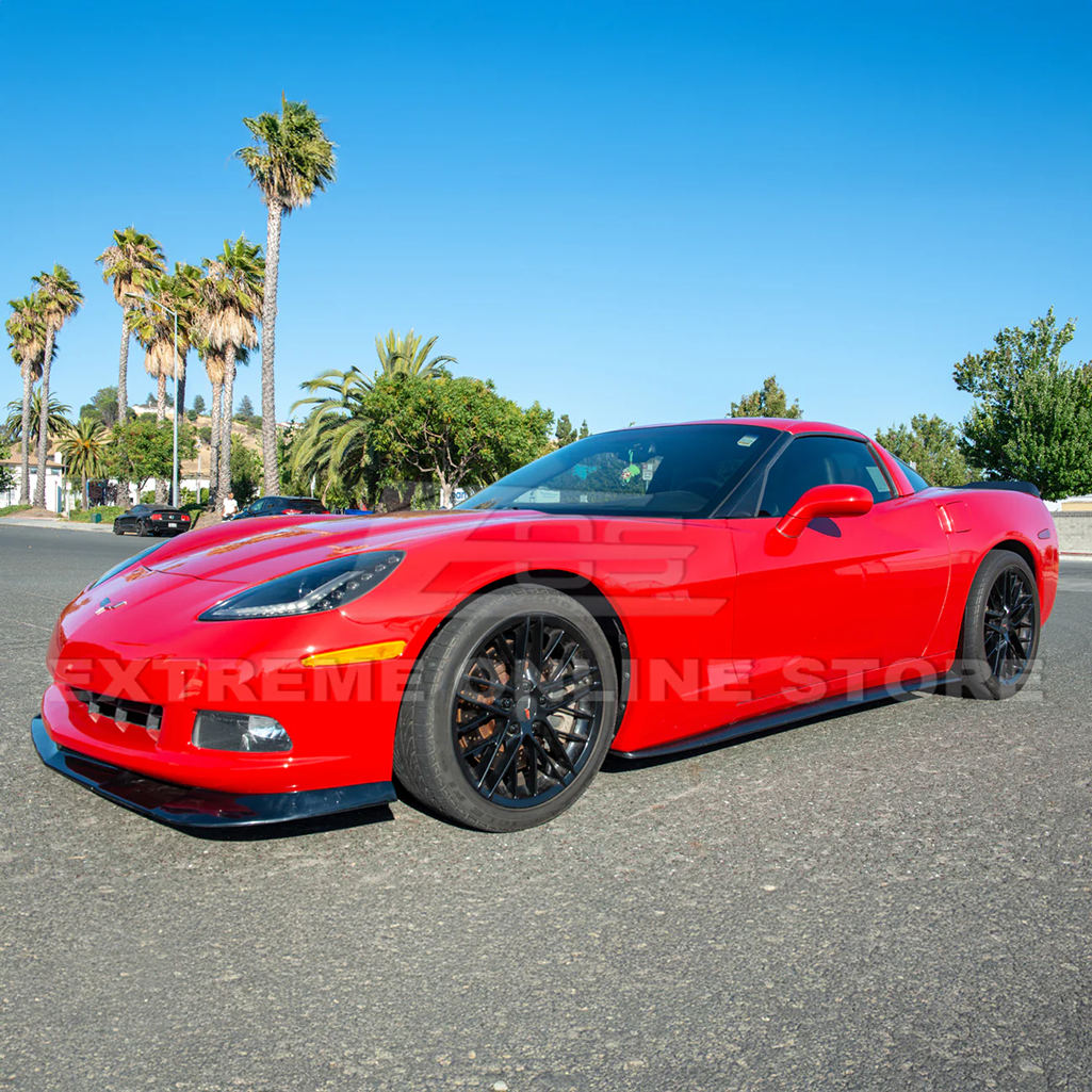 Corvette Side Skirts ZR1 Style : 2005-2013 C6 Base