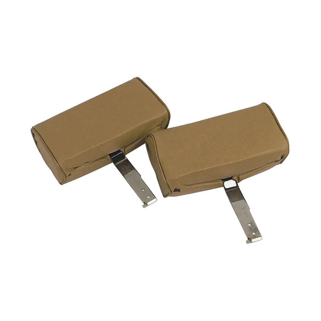 C2 1966 Corvette Headrests - Complete Vinyl - Pair