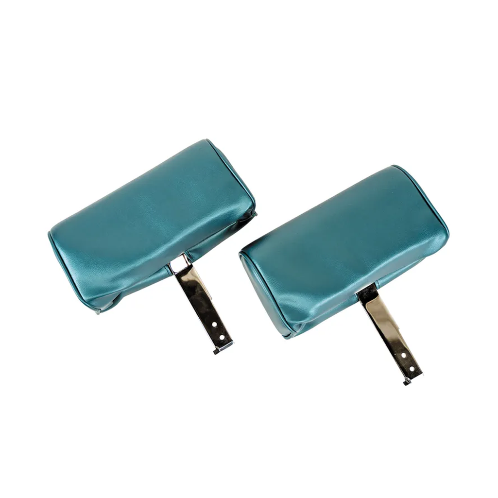 C2 1967 Corvette Headrests - Complete Vinyl - Pair