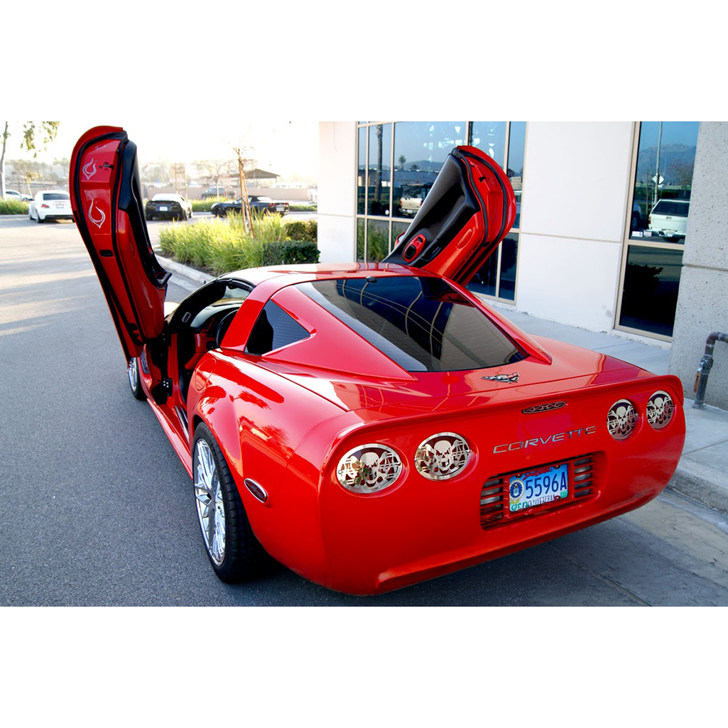 Corvette Lambo Style Vertical Doors - Hinge Kit : 1997-2004 C5 & Z06