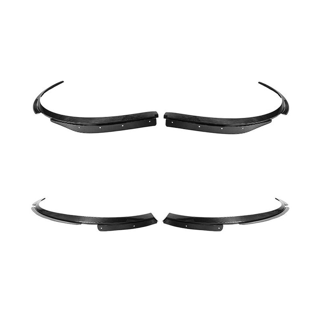 C8 Corvette Dry Carbon Fiber Side Wheel Fender Trim : 2020-2026 C8 Singray, Z06, E-Ray