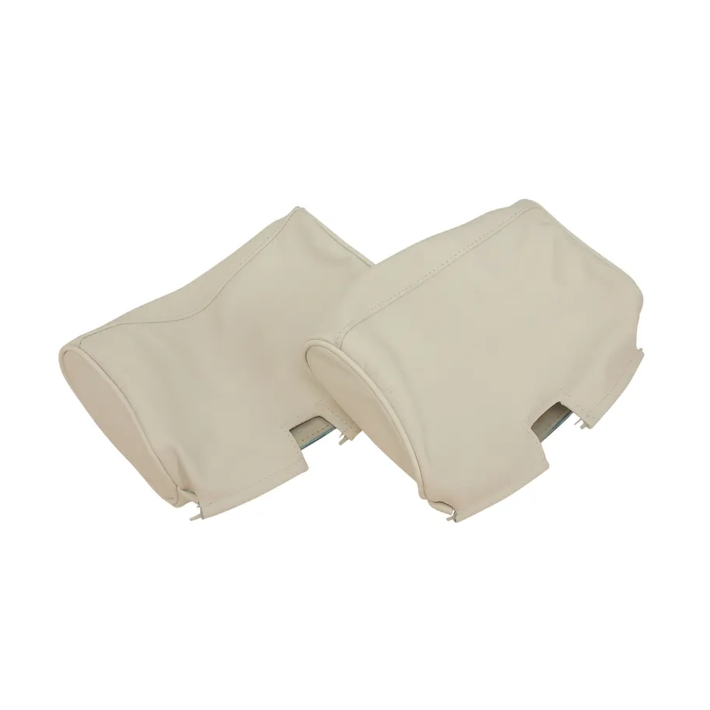 C2 1967 Corvette Headrest Covers - Leather - Pair